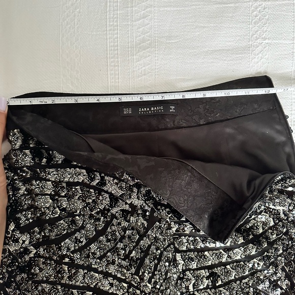 Zara Sequin Mini Skirt - Picture 6 of 6